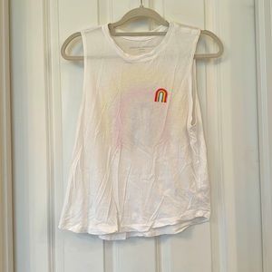 3/$20 Spiritual gangster rainbow tank size small